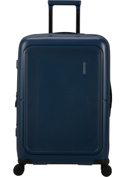 Lacivert Çekçekli Sert Valiz Dashpop-Spınner 67/24 Exp Tsa