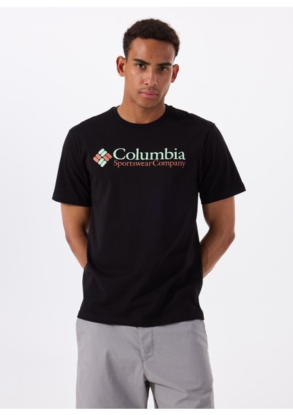 9110941010CS0435 Siyah O Yaka Normal Baskılı Erkek T-Shirt modelleri