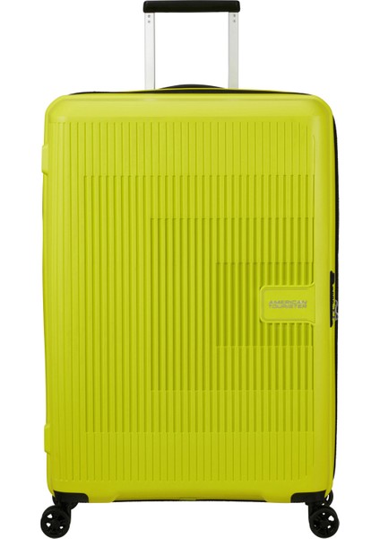 Sarı Çekçekli Sert Valiz Aerostep-Spınner 77/28 Exp Tsa