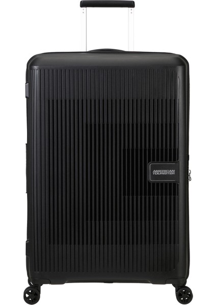 Siyah Çekçekli Sert Valiz Aerostep-Spınner 77/28 Exp Tsa