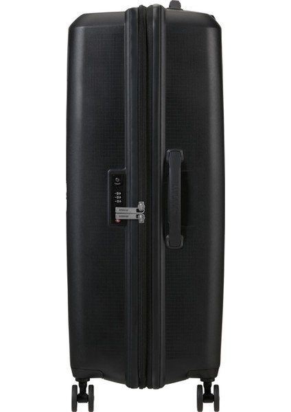 Siyah Çekçekli Sert Valiz Aerostep-Spınner 77/28 Exp Tsa fırsatları
