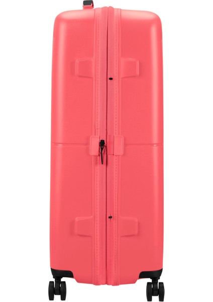 Pembe Çekçekli Sert Valiz Dashpop-Spınner 77/28 Exp Tsa fırsatları