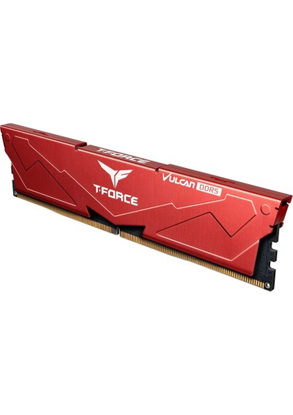 T-Force Vulcan Red 32GB (2X16) 6000MHZ Ddr5 CL38 Ram (FLRD532G6000HC38JDC01)