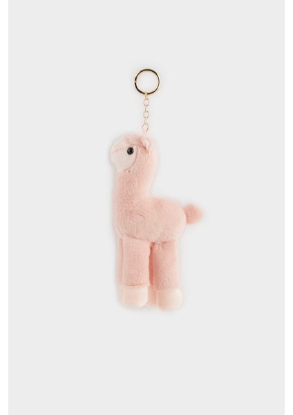 Kadın Pembe Lama Charm Anahtarlık E9704AXNS