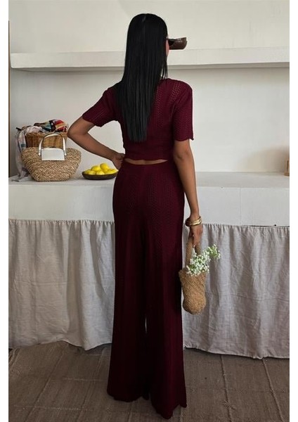 Triko Bluz Pantolon Ikili Takım 10084-025