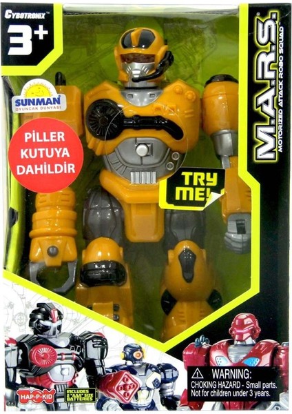 M.a.r.s. Işıklı Yürüyen Robot