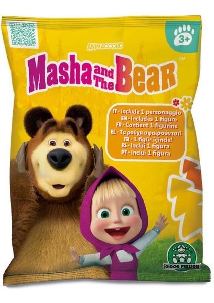 MHA20000 Maşa ve Koca Ayı Tekli Figür