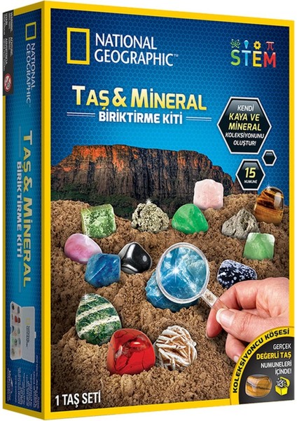 Natgeo Taş ve Mineral Biriktirme Kiti