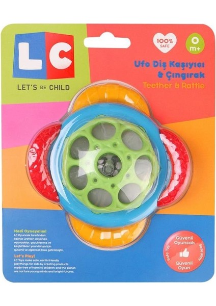 Lc Ufo Diş Kaşıyıcı Çıngırak