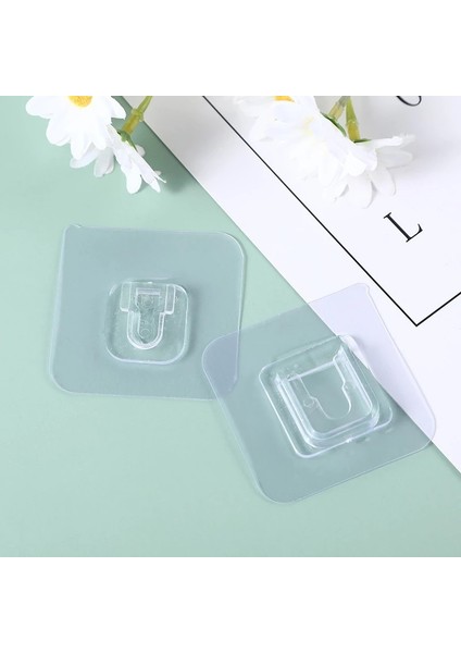 Geçmeli Eşya Sabitleme Klipsleri Şeffaf 4 Lü Set fiyatları