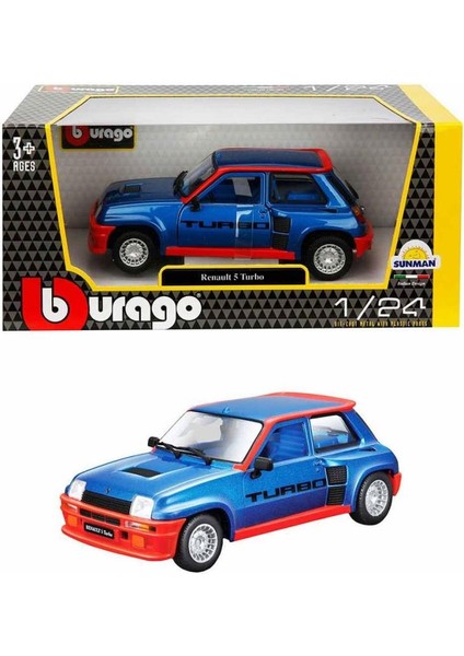 21088 1:24 Renault 5 Turbo Model Araba -Sunman