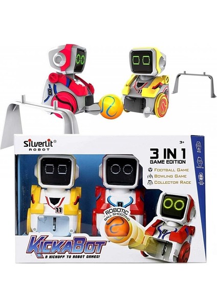 Silverlit Kickabot Ikili Robot Seti