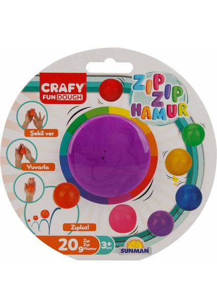 Zıp Zıp Oyun Hamuru 20 gr