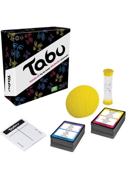 Nessi World F5254 Hasbro Gaming - Tabu +13 Yaş