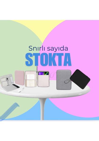 Su Geçirmez Tablet ve Evrak Çantası, Çok Gözlü, Çok Işlevli!