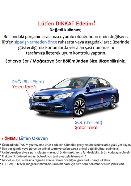 Honda Jazz Sis Lambası Sağ 2011-2012 33901-TF0-G51
