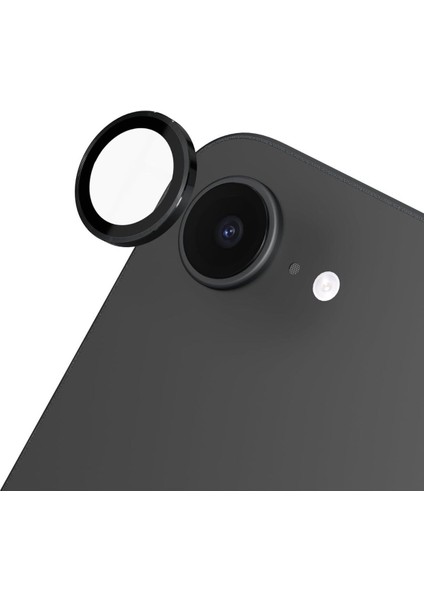 Apple iPhone 16E (2 Adet) Kamera Koruma Lens Koruyucu Temperli Cam