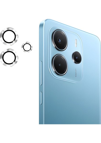Xiaomi Redmi Note 14 4g Uyumlu Kamera Koruma Renkli Lens Koruyucu Temperli Cam Koruma