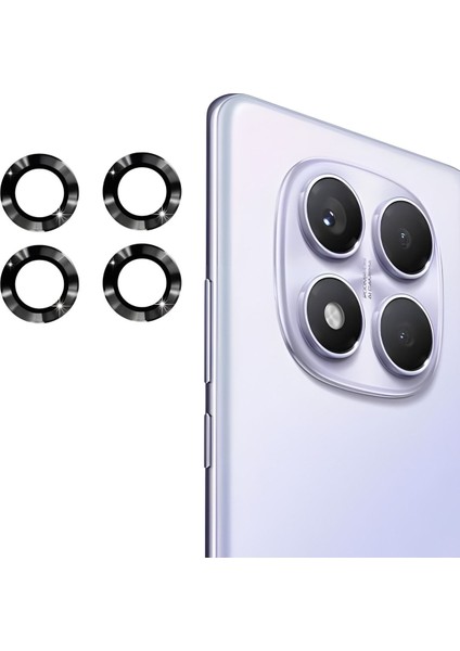 Xiaomi Redmi Note 14 Pro 5g Uyumlu Kamera Koruma Renkli Lens Koruyucu Temperli Cam Koruma