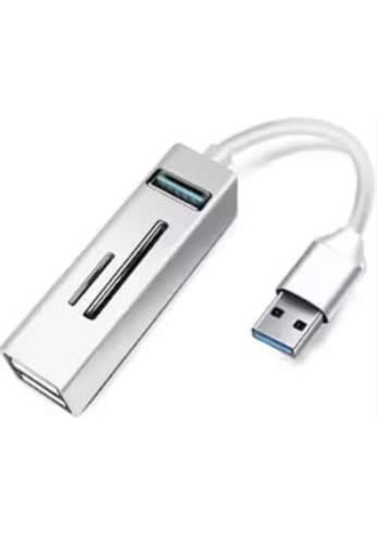 Datastarusb 3,0 Hub Card Reader Kart Okuyucu USB Hub Çoklayıcı