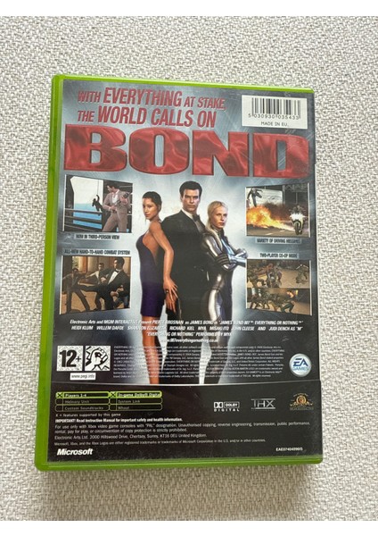 Xbox 007 James Bond Everything Or Nothing modelleri