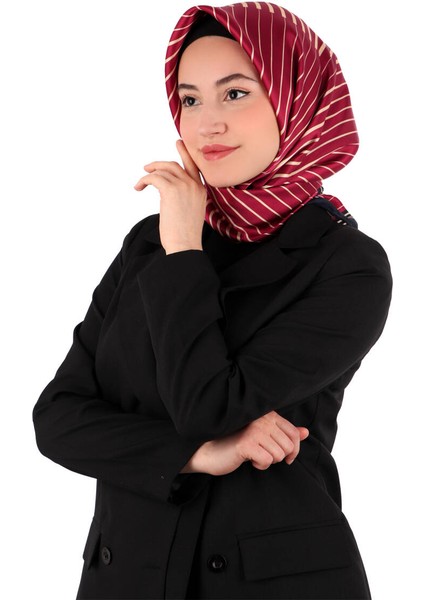 Vişne Dila Desen Sura Ipek Eşarp fiyatları