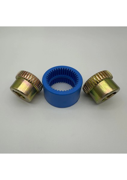 Işlenmiş Dişli Kaplin Takımı DK38 - 24 - 38MM modelleri