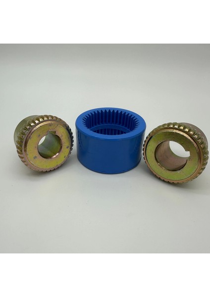 Işlenmiş Dişli Kaplin Takımı DK38 - 24 - 38MM indirimleri