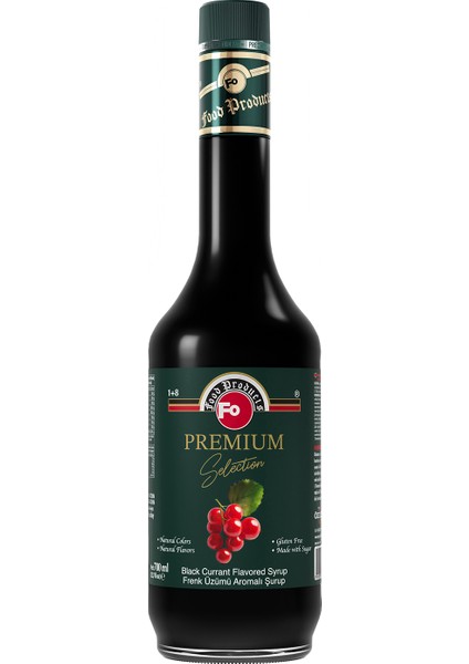 Frenk Üzümü Aromalı Şurup - Premium 700 ml