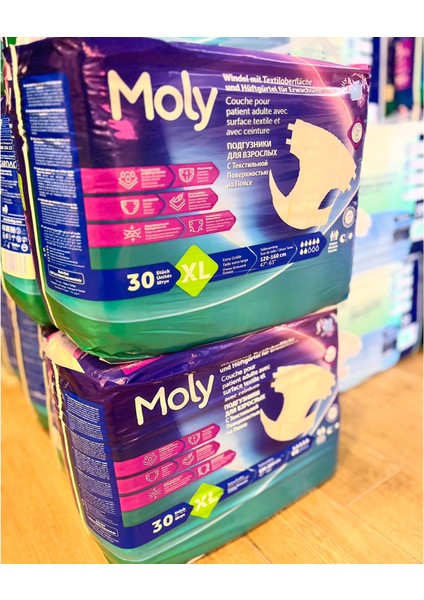 Xl Beden Belbantlı Hasta Bezi 30'lu(2'li Paket)