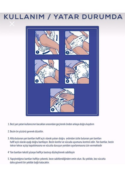 Xl Beden Belbantlı Hasta Bezi 30'lu(2'li Paket) fırsatları