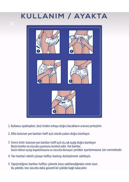 Xl Beden Belbantlı Hasta Bezi 30'lu(2'li Paket) indirimleri