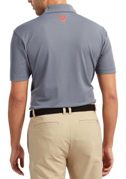 Stretch Pique Polo Yaka Golf T-Shirt Cobalt 90358