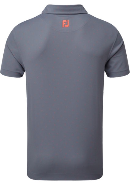 Stretch Pique Polo Yaka Golf T-Shirt Cobalt 90358