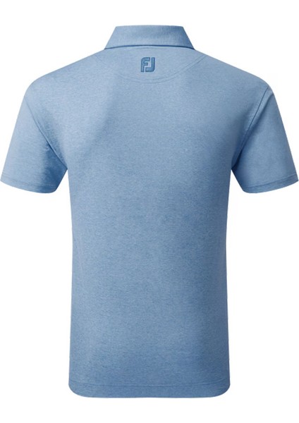 Heather Self Polo Yaka Golf T-Shirt Cobalt 80142