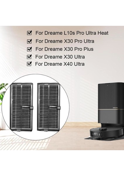 Dreame X30 , X30 Ultra Uyumlu Filtre 2 Adet fırsatları