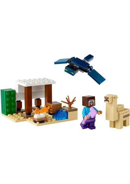 21251 Lego® Minecraft® Steve'in Çöl Keşfi 75 Parça +6 Yaş fiyatları