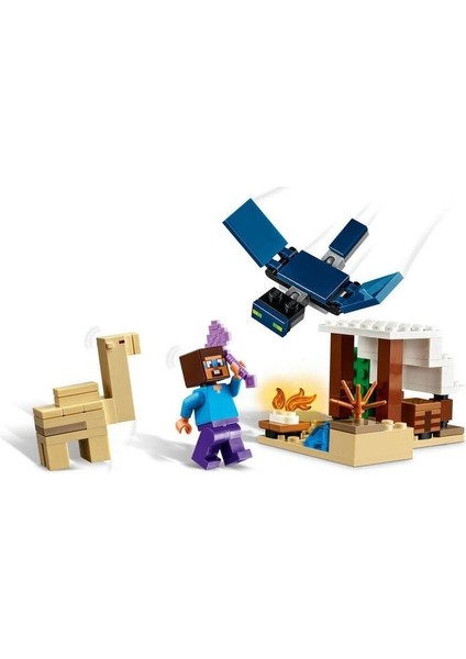 21251 Lego® Minecraft® Steve'in Çöl Keşfi 75 Parça +6 Yaş fırsatları