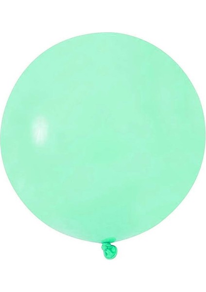 Jumbo Lateks Balon Parti Balonu Su Yeşili 18 Inc 45 cm 2'li