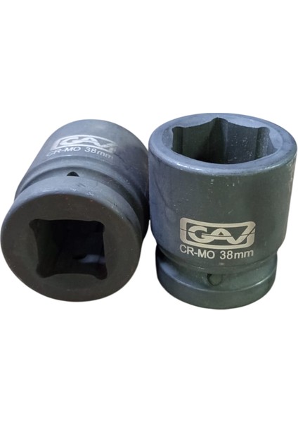 1'' 38MM Kısa Siyah Lokma (1 Adet)