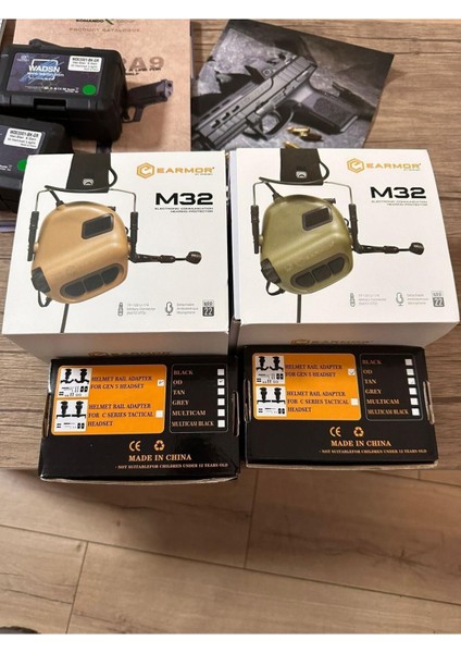 Earmor M32 Atış Kulaklığı (Yeşil Renk)