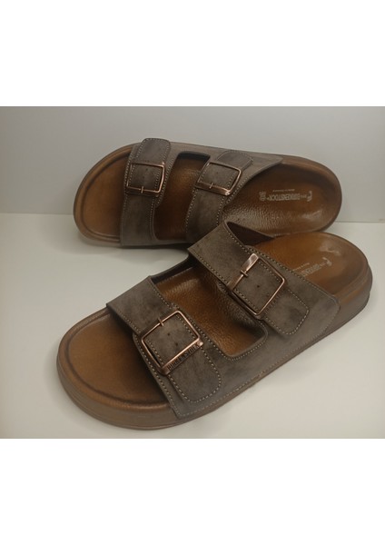 Koyu Vizon Çift Toka Erkek Terlk modelleri