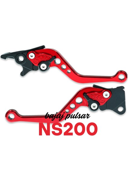 Bajaj Pulsar NS200 Spor Manet Kırmızı