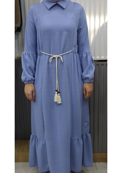 Beli Büzgülü Lila