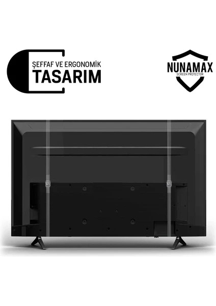2.5mm Elmas Panel Philips 55PFK6510 Tv Ekran Koruyucu