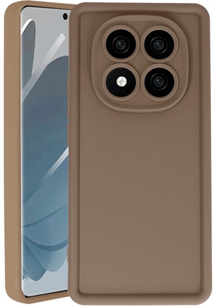 Xiaomi Redmi Note 14 Pro 4g Kılıf Viera Silikon - Kahverengi Gnzrz