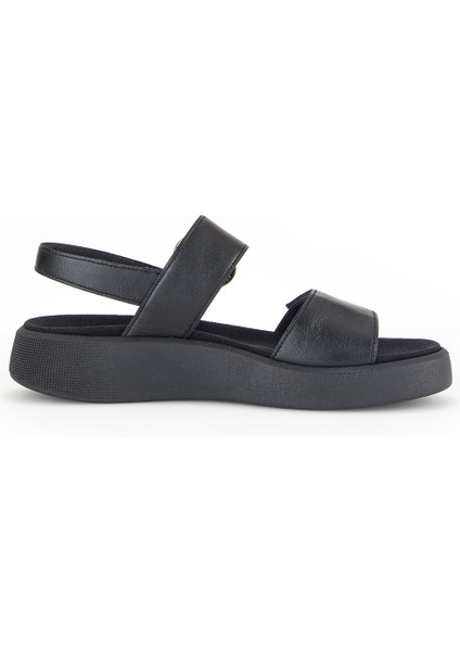 62863 Gabor Kadın Dolgu Topuklu Deri Sandalet 3.5-7.5 fırsatları