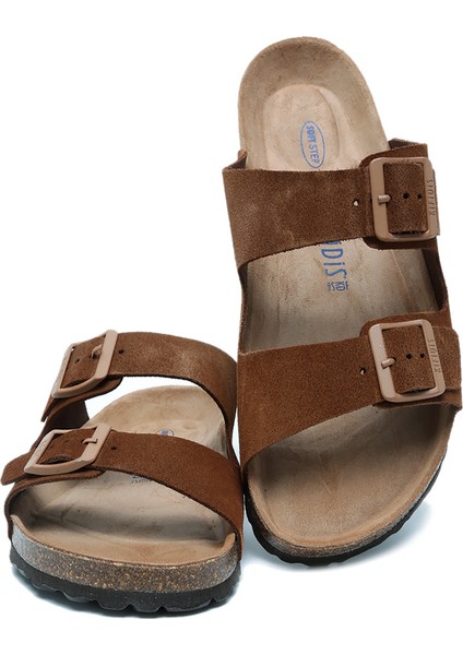 K14942 Kifidis Soft Step Erkek Çift Bantlı Mantar Terlik 41-46 fiyatları