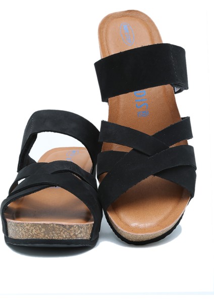 K14107 Kifidis Soft Step Kadın Dolgu Topuklu Mantar Terlik 36-41 fiyatları