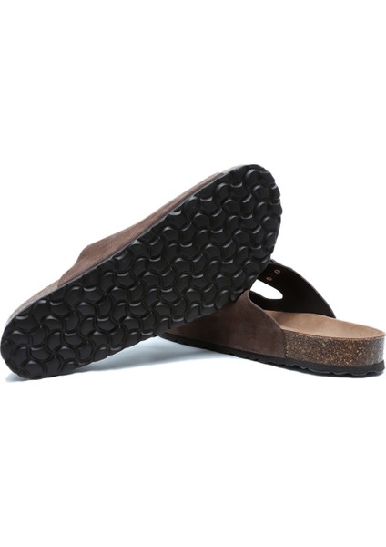 K14942 Kifidis Soft Step Erkek Çift Bantlı Mantar Terlik 41-46 modelleri